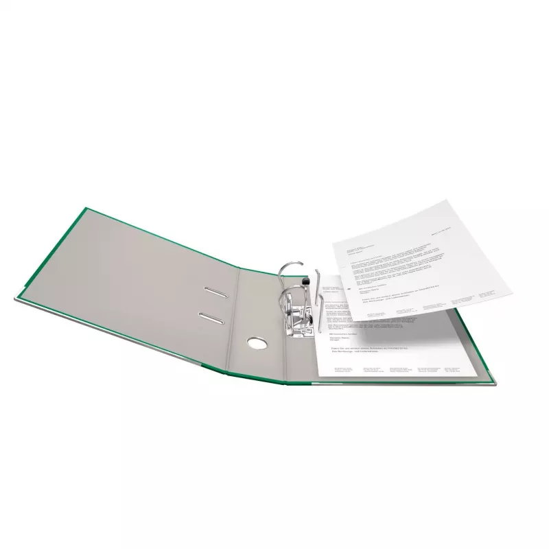 FALKEN Color Archivador, plástico, 8 cm, DIN A4, verde