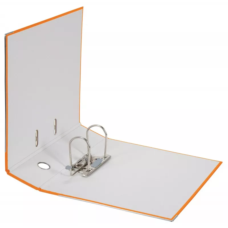 FALKEN Color Archivador, plástico, 8 cm, DIN A4, naranja