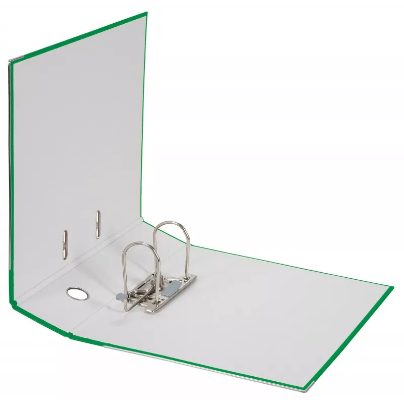 FALKEN Color Archivador DIN A4, 8 cm, plástico, verde claro