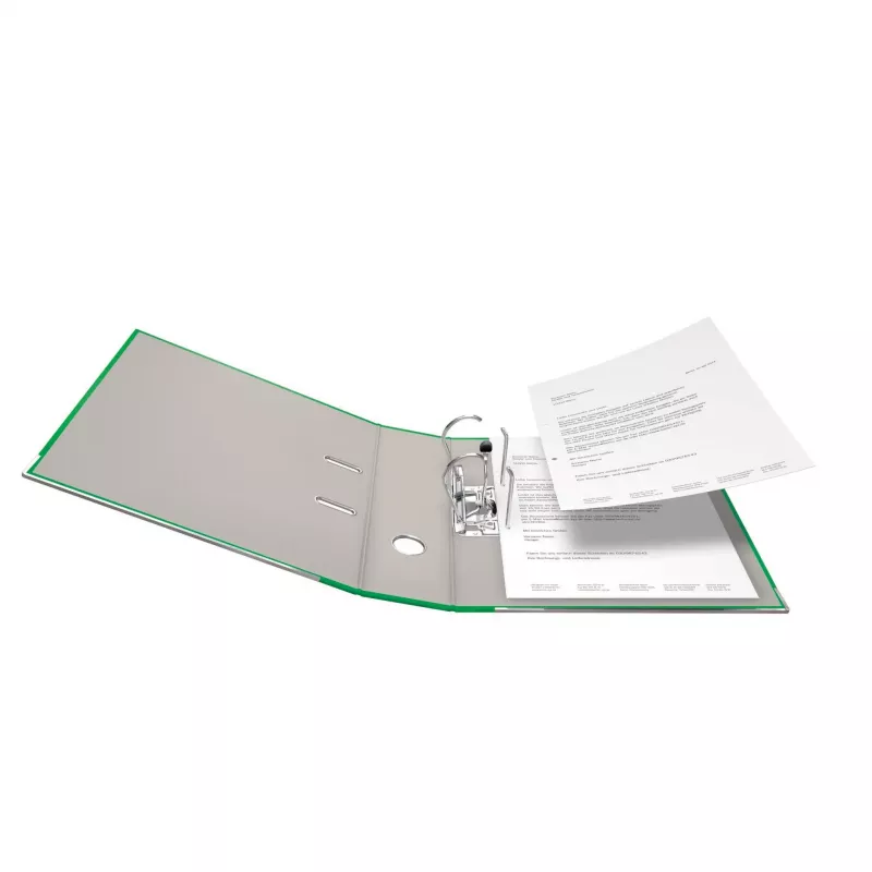 FALKEN Color Archivador DIN A4, 8 cm, plástico, verde claro