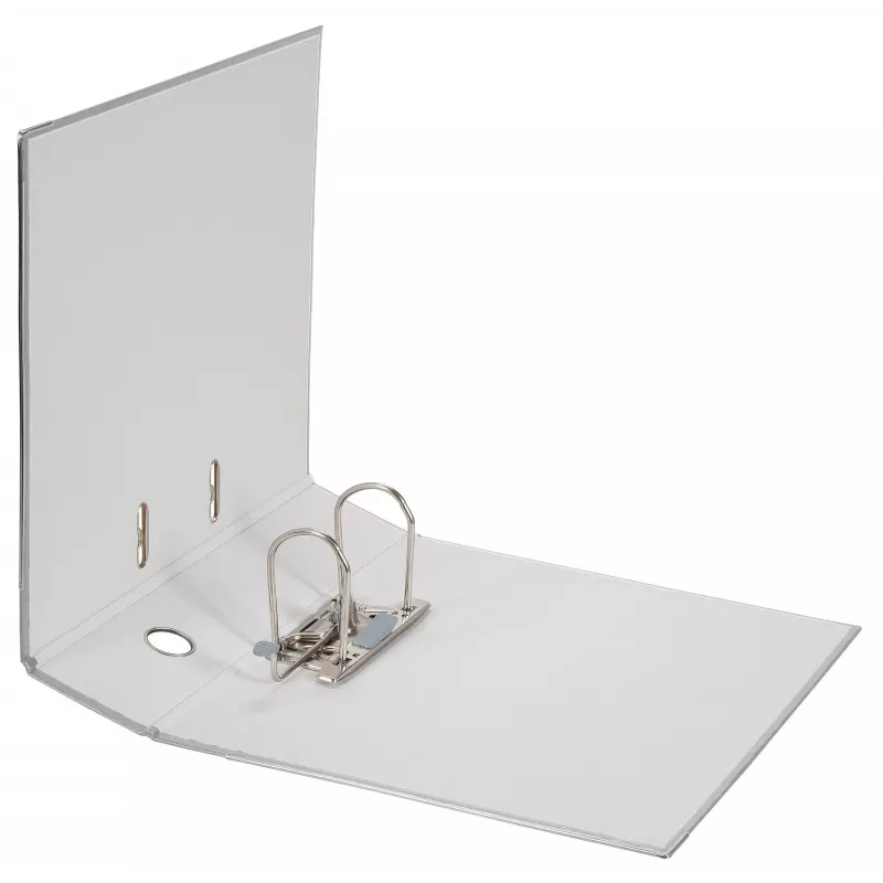 FALKEN Color Archivador DIN A4, 8 cm, plástico, gris