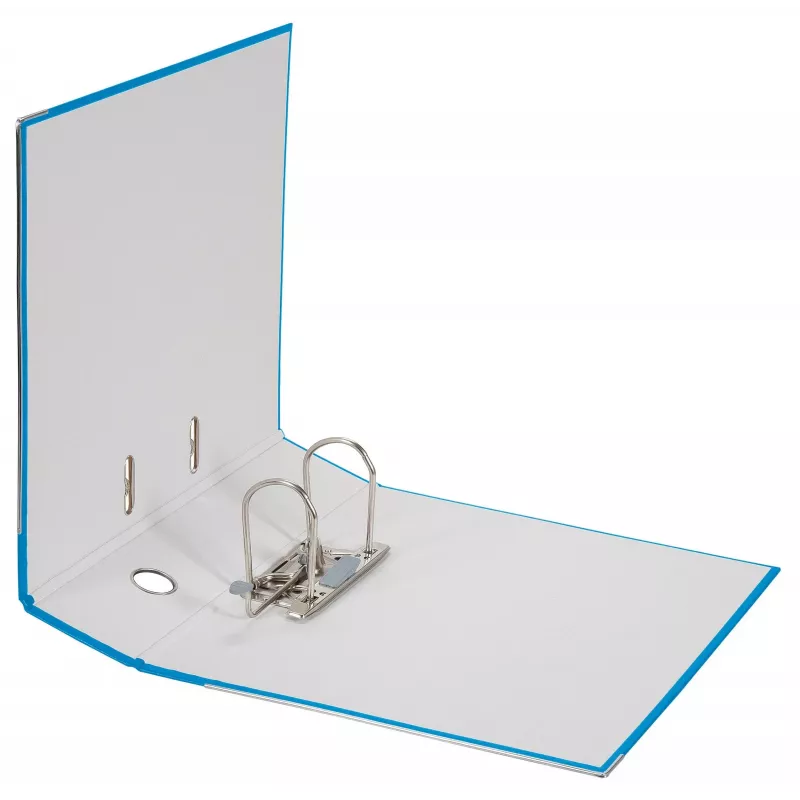 FALKEN Color Archivador DIN A4, 8 cm, plástico, aqua