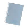 Fundas de plástico herlitz DIN A4, transparentes, 0,085 mm PP, perforación euromultitaladro, abiertas por arriba
