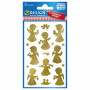 AVERY Zweckform pegatinas de ángeles, oro, 8 etiquetas
