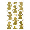 AVERY Zweckform pegatinas de ángeles, oro, 8 etiquetas
