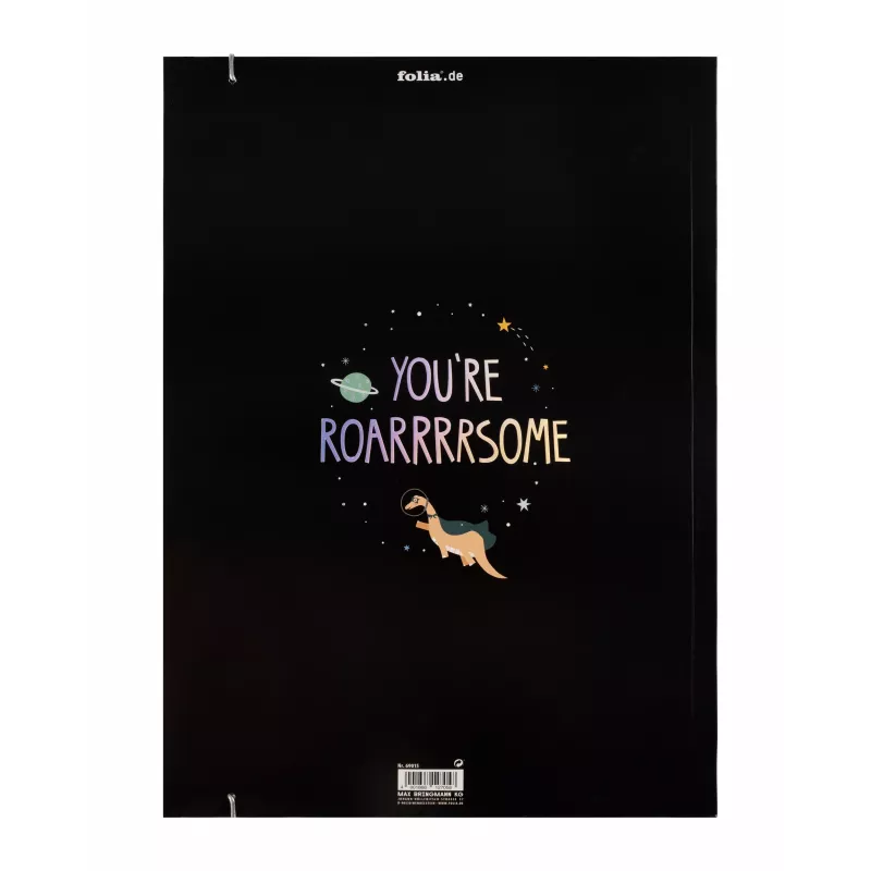 folia carpeta portafolios DIN A3, Space Dino