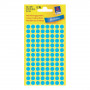 Avery Zweckform 3011 puntos de marcado, Ø 8 mm, azules, 416 uds.