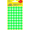 Avery Zweckform 3143 puntos de marcado, Ø 12 mm, verdes, 270 uds.