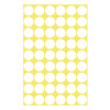 Avery Zweckform 3145 puntos de marcado, Ø 12 mm, blancos, 270 uds.