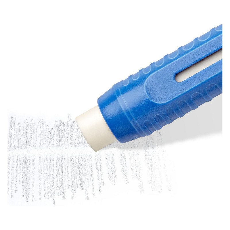 STAEDTLER Mars plastic 528 50 lápiz de goma, recargable, azul