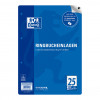 OXFORD Recambio para archivador A4 rayado, 50 hojas