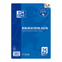 OXFORD Recambio para archivador A4 rayado, 50 hojas