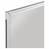 magnetoplan Pizarra blanca 90 x 60 cm, acero lacado blanco