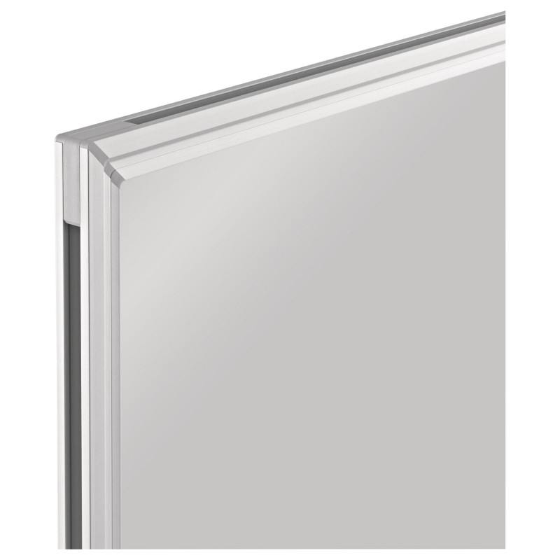 magnetoplan Pizarra blanca 90 x 60 cm, acero lacado blanco