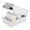 Fichero HAN con tapa DIN A5 para 1.300 fichas, gris (955-11)