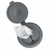 Nobo Toallitas limpiadoras para pizarra blanca, dispensador de plástico reciclado, 100 toallitas