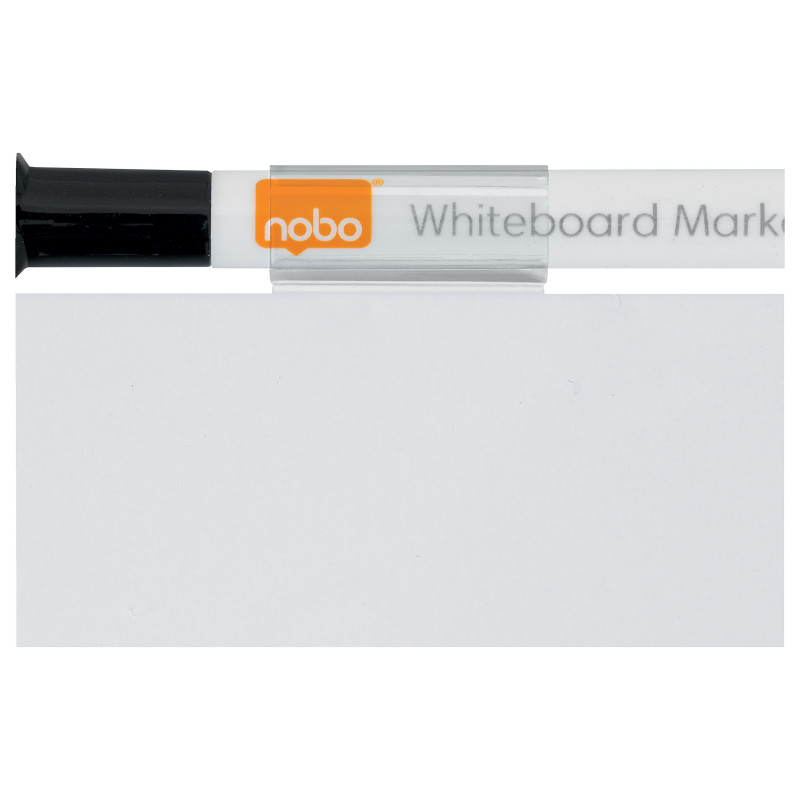 nobo Mini pizarra blanca, 14 x 36,5 cm