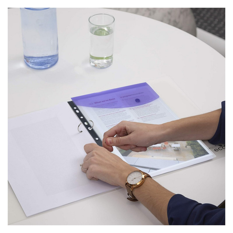 Rapesco fundas de documentos DIN A4, varios colores