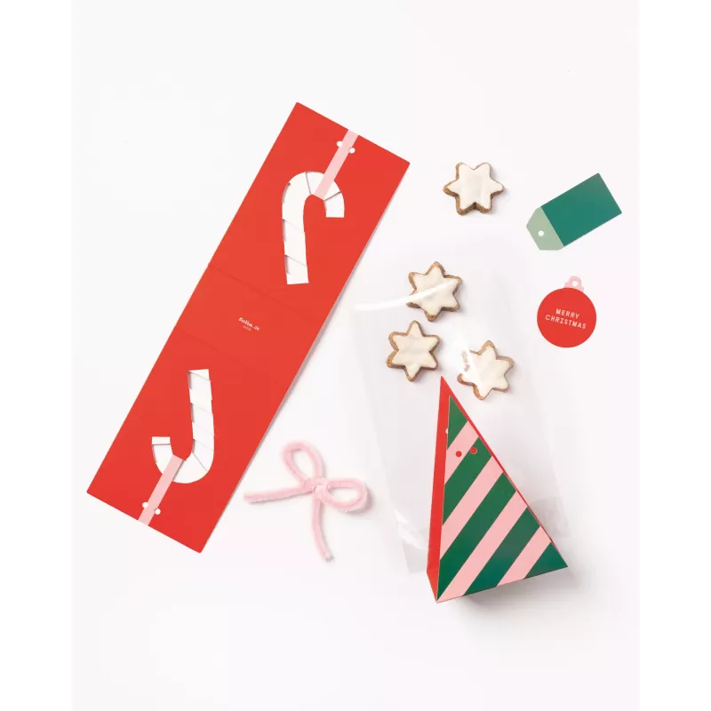 folia bolsas de fondo de PP SWEET CHRISTMAS