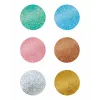 folia almohadillas para sellos 6x 2,4 x 2,4 cm dorado, plata, cobre, rojo, azul, verde