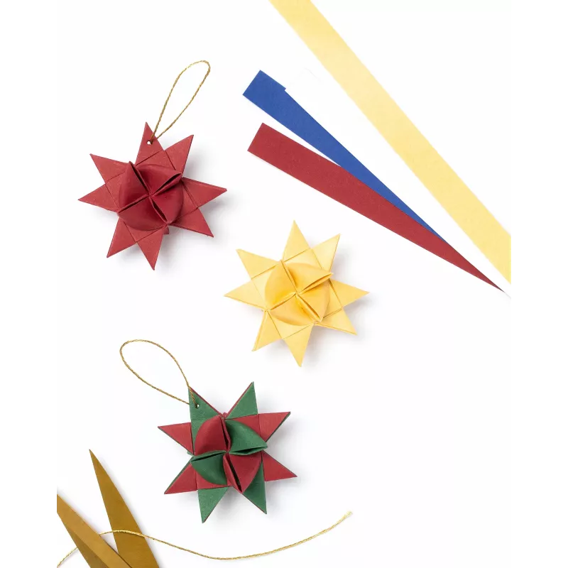 folia papel plegable para estrellas Fröbel, mini, surtido de colores