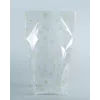 Bolsas de celofán folia 9.5 x 16.0 cm transparente con estampado dorado
