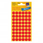 AVERY Zweckform Puntos de marcado 3141, rojo, Ø 12 mm, 270 uds.