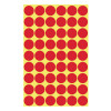 AVERY Zweckform Puntos de marcado 3141, rojo, Ø 12 mm, 270 uds.