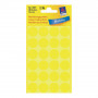 AVERY Zweckform Puntos de marcado 3007, amarillo, Ø 18 mm, 96 uds.