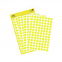 AVERY Zweckform Puntos de marcado 3013, amarillo, Ø 8 mm, 416 uds.