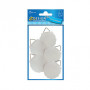 AVERY Zweckform Gancho para cuadros autoadhesivo 3731, 40 mm, blanco, máx. 1,2 kg