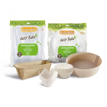 Guardini Bandejas de papel blancas pack de 3 Easy Bake Bio 18x26cm