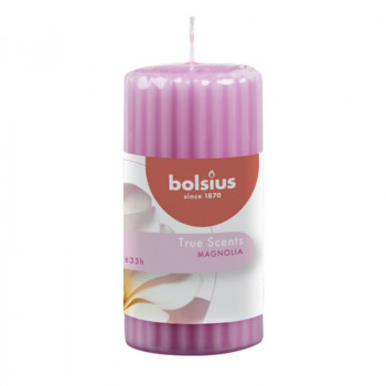 Bolsius True Scents vela aromática cilíndrica Ø58 x 120 mm, magnolia
