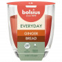 Bolsius Everyday vela aromática en vaso Ø70 x 80 mm, pan de jengibre