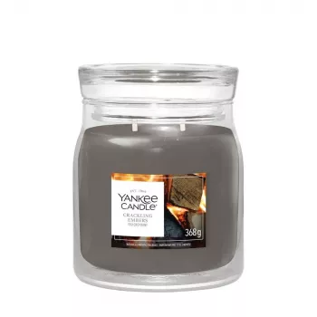Yankee Candle vela Crackling Embers, mediana