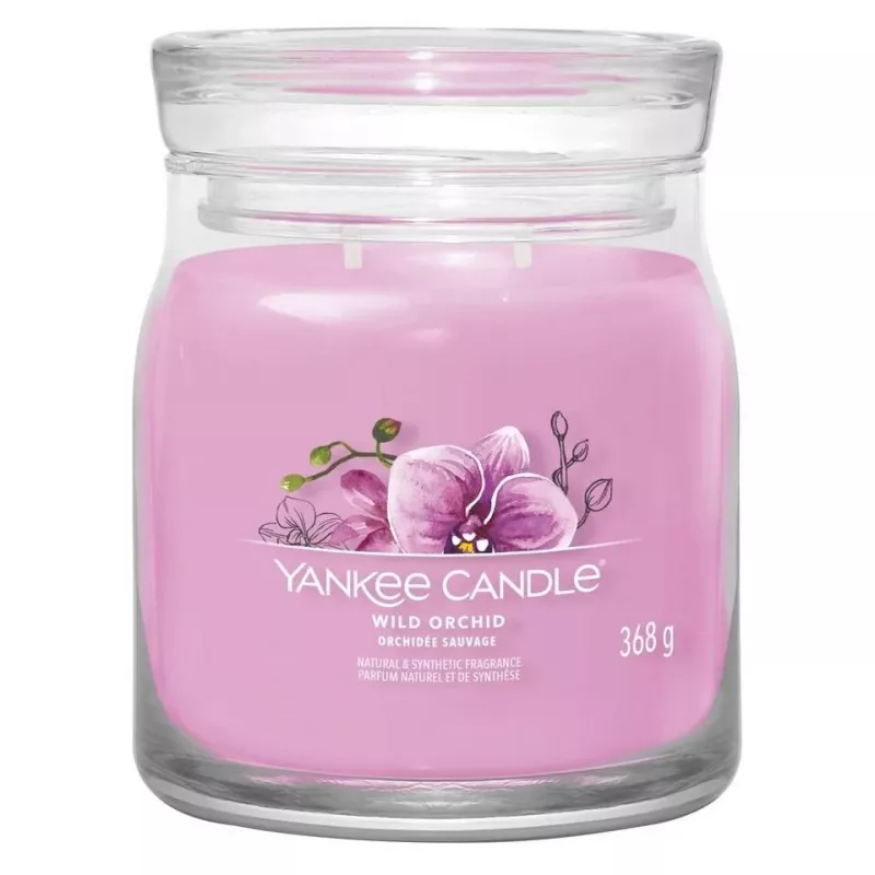 Yankee Candle vela Wild Orchid, mediana