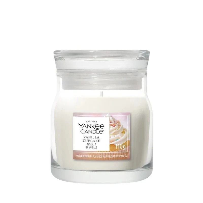 Yankee Candle vela Vanilla Cupcake, pequeña