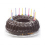 Papstar velas de cumpleaños, 6 cm, multicolor, 24 uds. (12730)