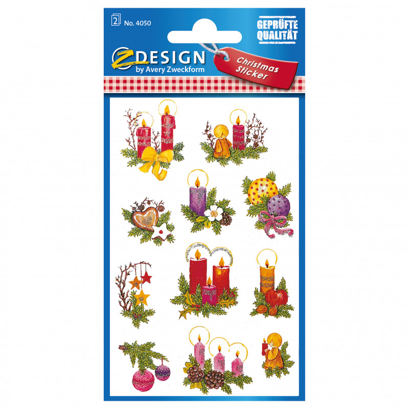 Avery Zweckform pegatinas para velas, 20 etiquetas (4050)