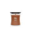 WoodWick vela Radiant Amber, mediana