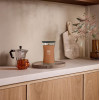 WoodWick vela Radiant Amber, mediana