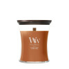 WoodWick vela Saffron Smoke, mediana