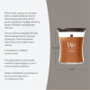 WoodWick vela Saffron Smoke, mediana