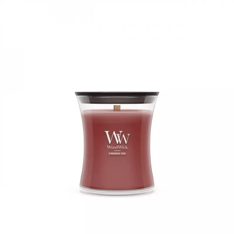 WoodWick vela pequeña, Cinnamon Chai