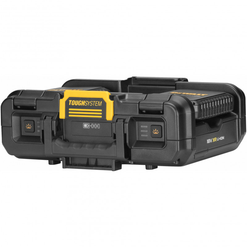 DeWALT DWST08061-1 ToughSystem 2.0 caja de herramientas con iluminación, 14 l, negro/amarillo