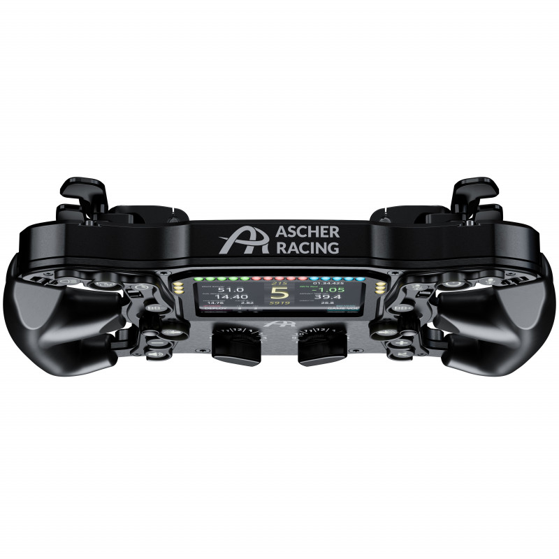 Ascher Racing Ultimate Black Edition Volante Sim-Racing