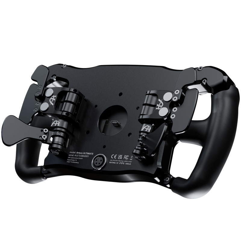 Ascher Racing Ultimate Black Edition Volante Sim-Racing
