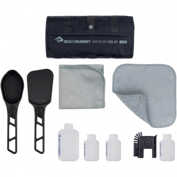 Sea To Summit Camp Kitchen Tool Kit con botellas, 10 piezas