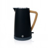 Wilfa Spring hervidor de agua eléctrico, negro