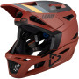Leatt MTB Gravity 4.0 V25 casco de bicicleta integral, Lava, M